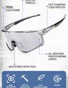 Color Photochromic Cycling Glasses Men MTB Cycling Sunglasses Women Road Bike Glasses UV400 Outdoor Sports Sunglasses