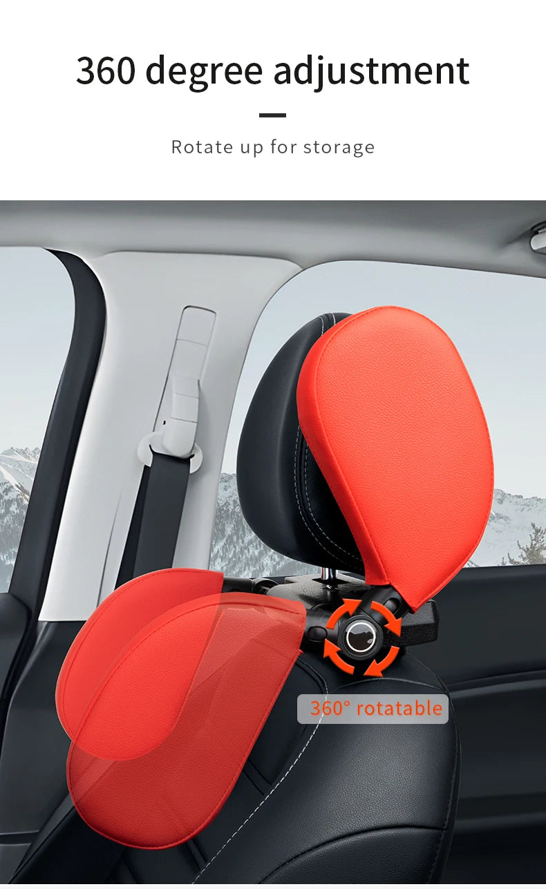 Four Seasons General Motors rear adjustable side memory foam headrest car pillow
