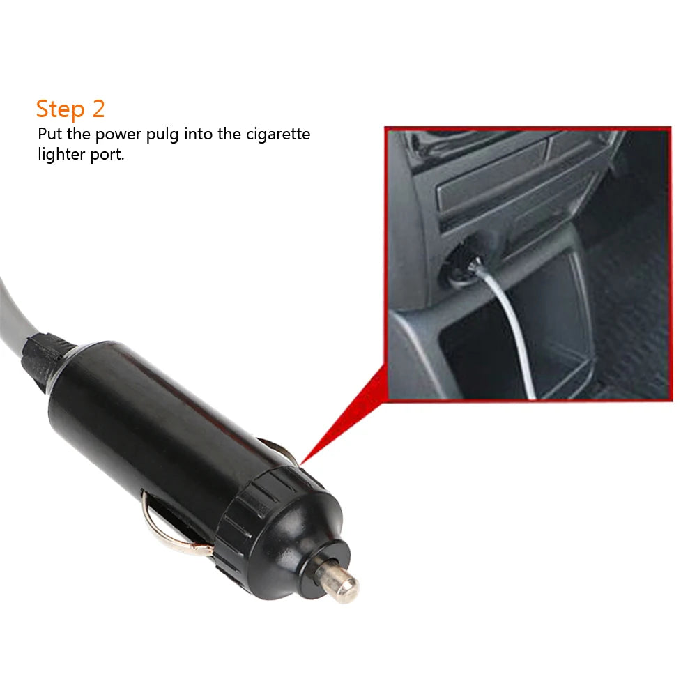 Portable 12V Caravan Camping Shower Pump Kit