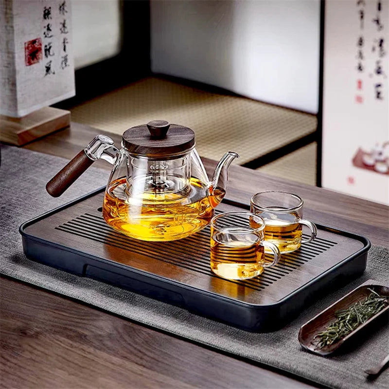 1000ml High Borosilicate Glass Teapot with Tea Infuser