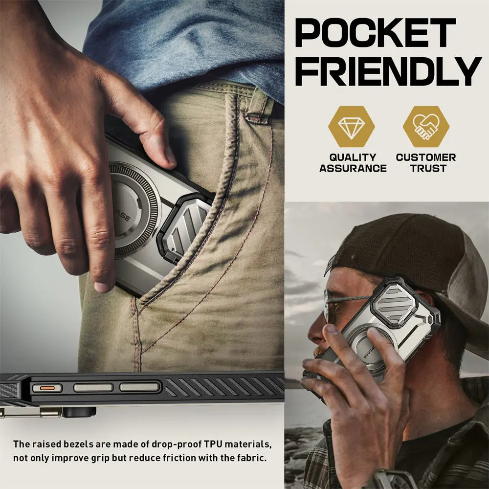 For iPhone 16 Pro Case 6.3