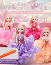 Electric Universal Walking Doll With Music And Dance, Wedding Dress Princess With LED Lights And Pleasant Music, Play House Toy,