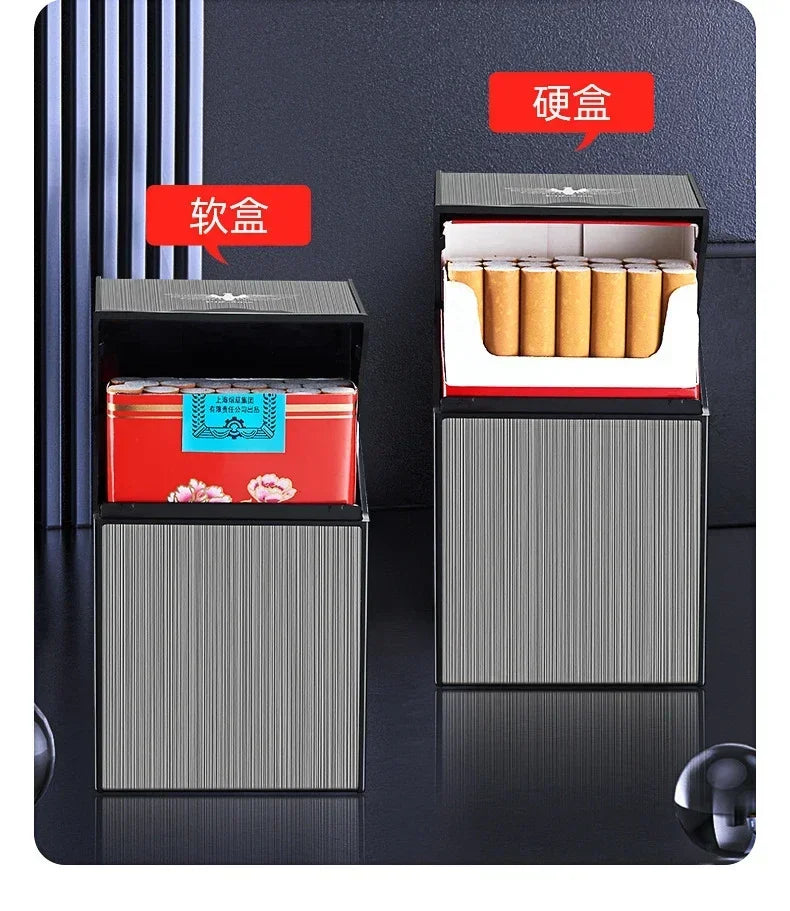 High-end Dial Watch Lighter Tungsten Wire Windproof Flameless Rechargeable USB Cigarette Lighter Gadget Men's Exquisite Gift