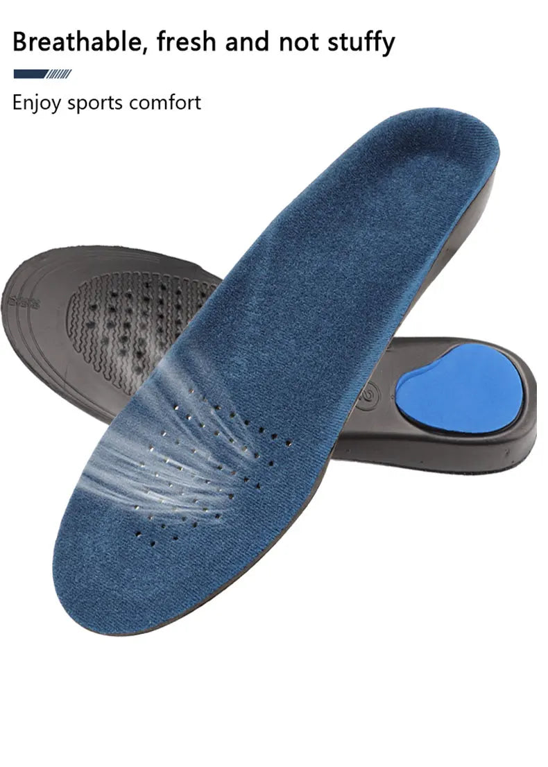 1Pair Orthopedic Insoles for Feet Plantar Fasciitis Arch Support Shoes Insole Shock-absorbing Shoe pads