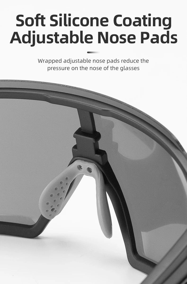 Cycling Glasses Polarized / Photochromic Lens Bike Sunglasses Men Women Glasses Eyewear Sports MTB Road Cycling Goggles