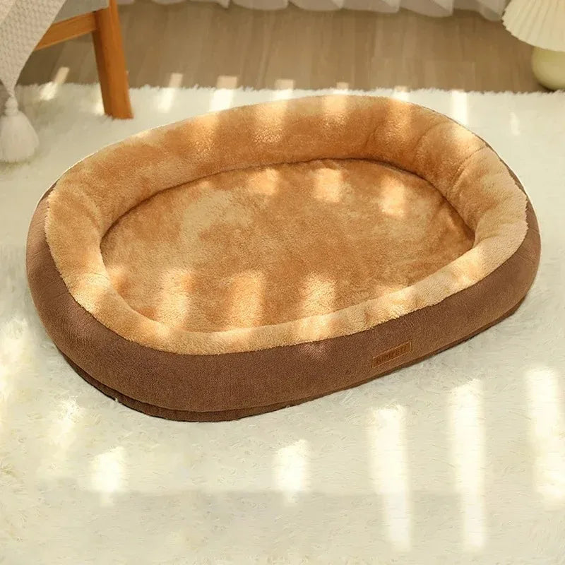Warm Plush Pet Bed for Cats and Small Dogs