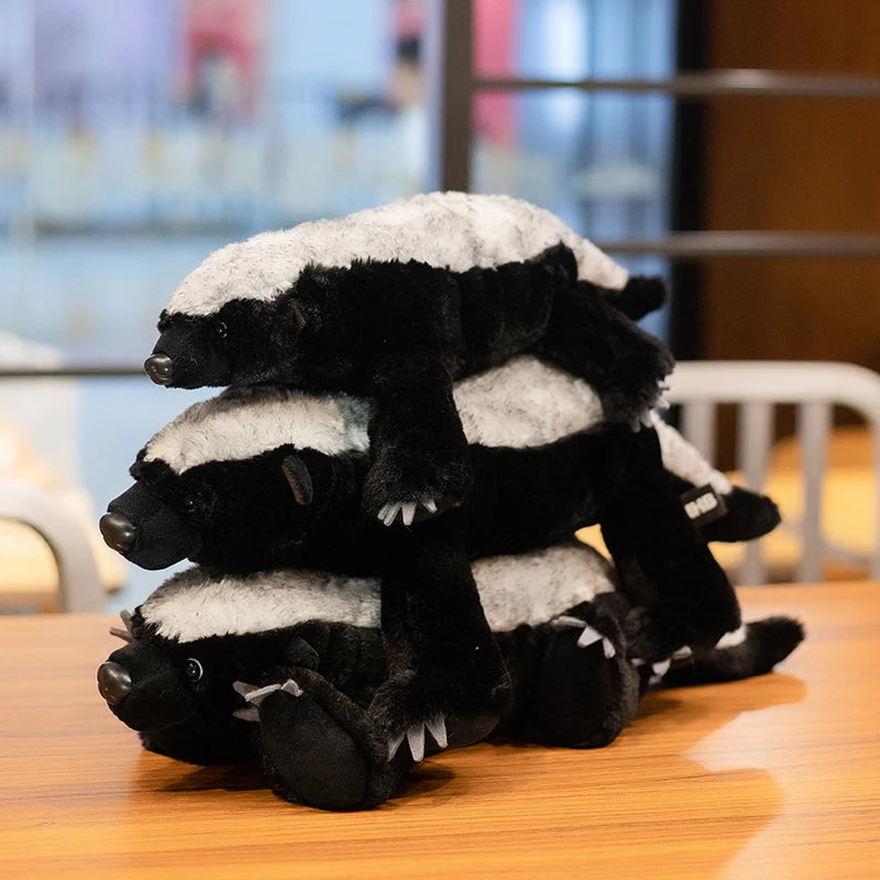 Honey Badger Plush Stuffed Animal Soft Ratel Pillow