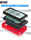6000 Counts Digital Smart Multimeter Transistor Testers True RMS Auto Electrical Capacitance Meter Temp Resistance