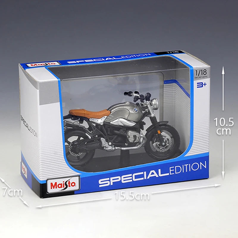 1 18 Scale BMW R Nine T Scrambler Diecast Motorcycle Model