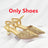 Gold Only Shoes