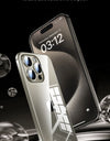 For iPhone 16 Pro Max Transparent Case For iPhone 15 14 13 Pro Max Transparent Phone Case Shockproof With Len Protection