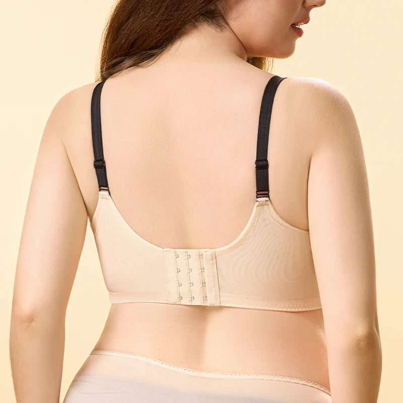 Womens Lace Half Cup Underwire Push Up Bra