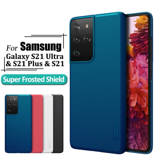 Super Frosted Shield Phone Case For Samsung Galaxy S21 Ultra S21 Plus 5G Hard PC Luxury Shockproof Cover