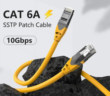 Ethernet Cable CAT6A 10Gbps RJ 45 Network Cable Lan RJ45 Patch Cord for PS4 Laptop PC PS 4 Router CAT 6A Cable Ethernet