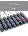 Jump Rope Adjustable Steel Skipping Rope Rapid Speed Jumping Rope Foam Handle Exercise Fitness Home Gym