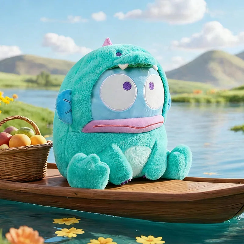 Cute Blue Character Plush Stuffed Doll Toy