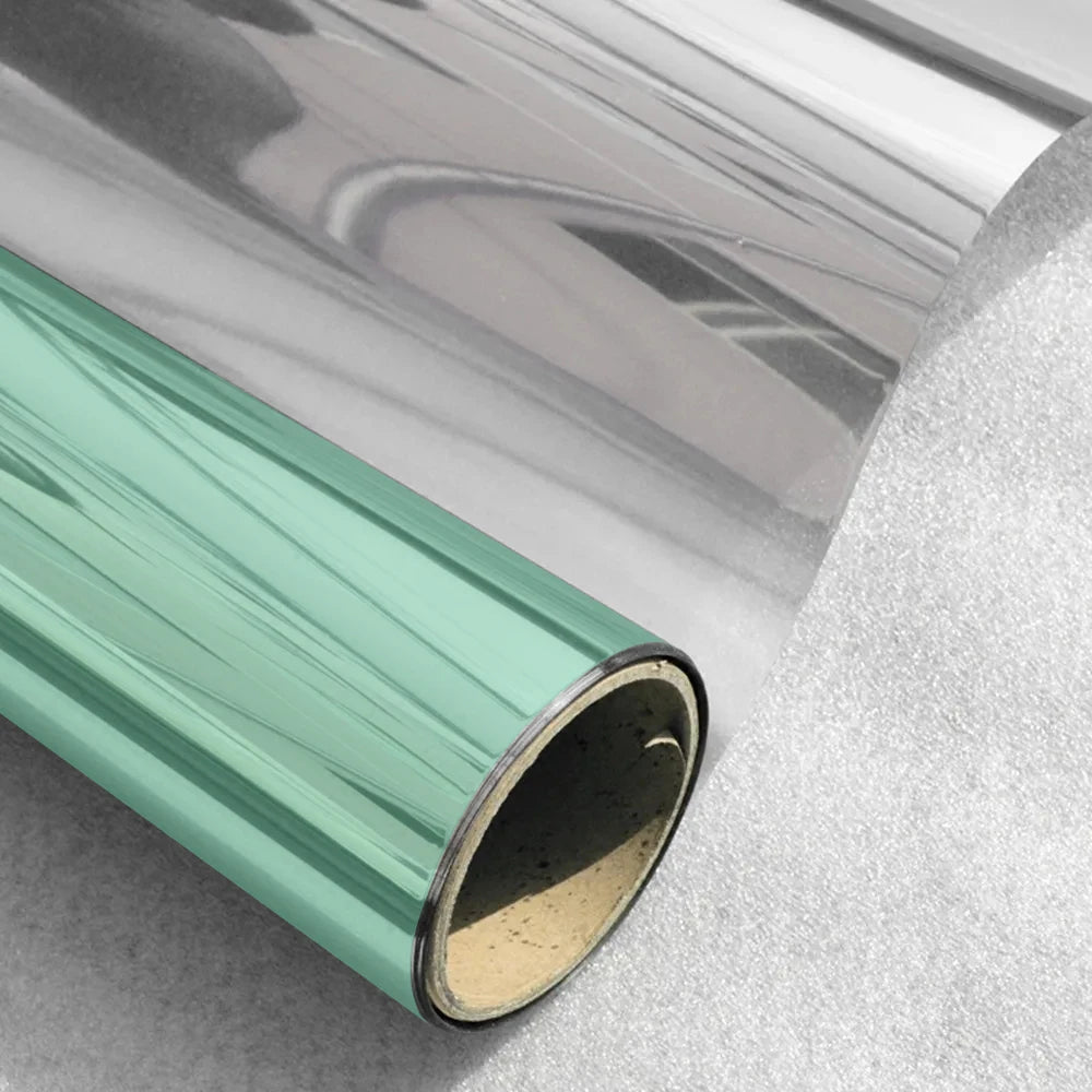 Wide 70/80/90 Cm Mirror Sunscreen Window Tint, Sun Blocking Heat Blocking, Silver Vinyl Roll Stickers, Solar Window Films