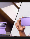 Full Cover Wallet Phone Case for Samsung Galaxy Z Fold 5 with S Pen Holder Card Holder Hinge Protection Grade Shockproof Case
