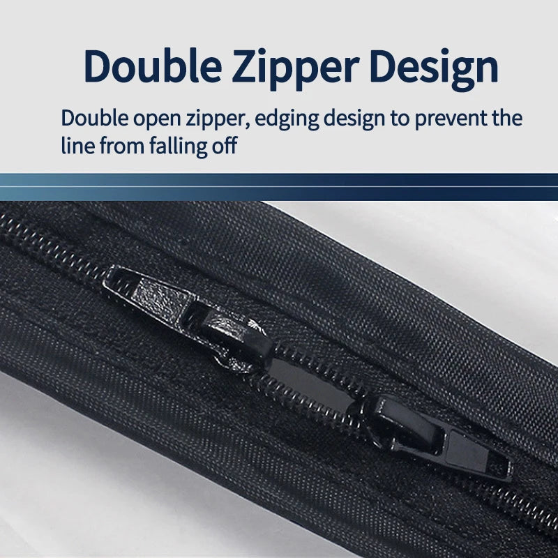 Stroller Rain Cover Transparent Wind Dust Shield Universal Trolley Umbrella Raincoat  Seat Cover Sunshade Breathable