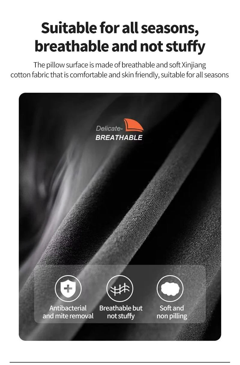 Memory Foam Car Neck Headrest Pillow Auto Car Seat Pillow Breathable Head Support Neck Rest Protector Automobiles Interior