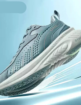 Sports Shoes Women Autumn And Winter Leather Cover Cold Waterproof Lightweight Comfortable Breathable Running Shoes