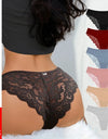6Pcs/Set Women's Lace Panties Ice Silk Seamless Underwear Woman Lingerie Female Underpants