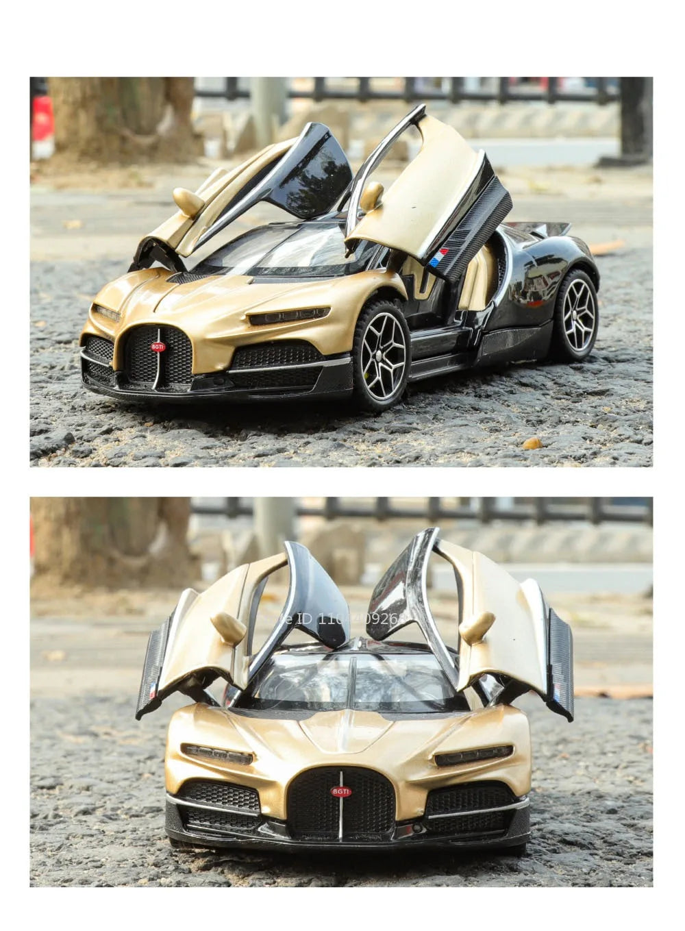 1:32 Scale Tourbillon Chiron Toy Sports Car Model Diecast Metal Sound Light Pull Back Simulation Vehicle Models Ornaments Gift