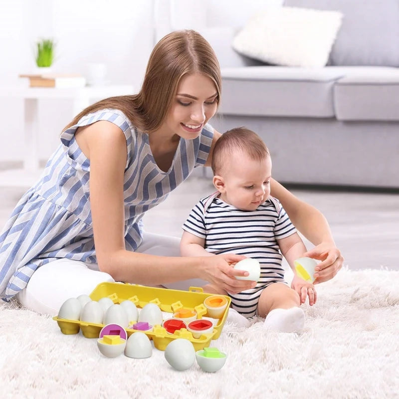 Montessori Games  toy Smart Egg Shape Match Puzzle For s   Development Toy Educational Toy For  1 2 3 4 Year