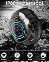 1.95'' Multifunctional Smart Watch Fitness Sports Bracelet Sleep Monitor IP68 Waterproof T80 Smartwatch