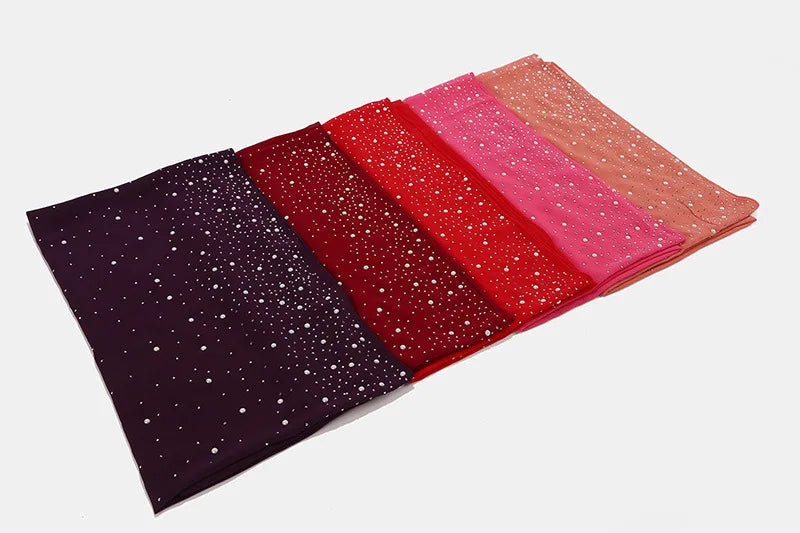 Chiffon Hijabs Scarf Turbans High Quality Chiffon Shawls For Muslim Veil Islamic Malaysian Women Veil Hijabs Scarf Long Shawls