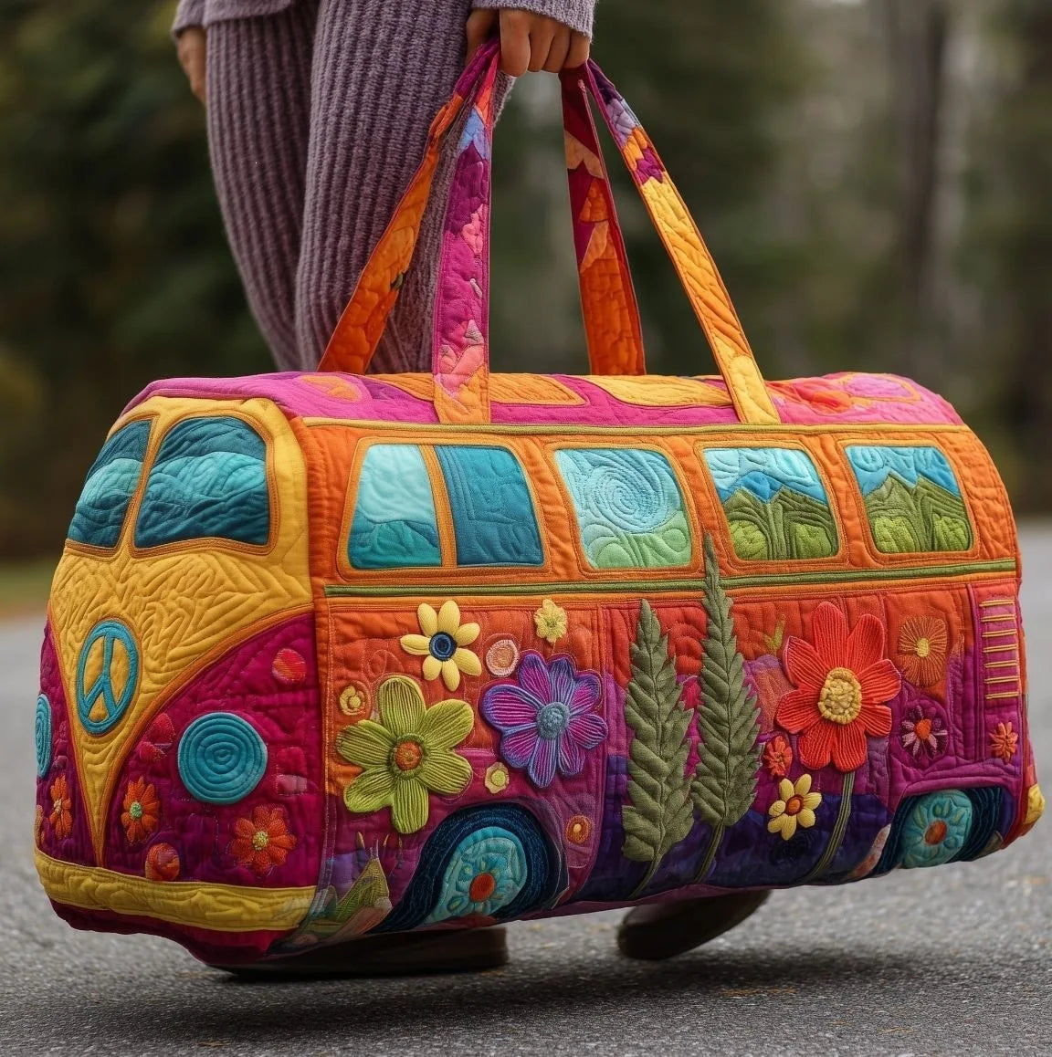 3D Travel Duffle Bag Dry Wet Separation Sports Fitness Handbag