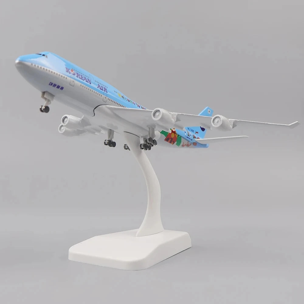 20CM Korea Boeing 747 Aircraft Model