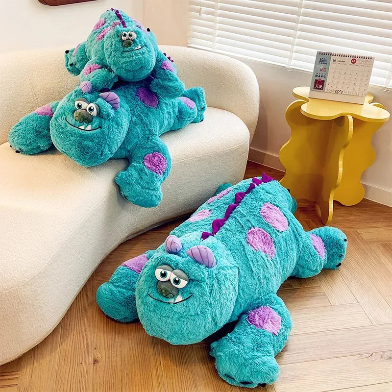 140cm Disney Large James P. Sullivan Stuffed Toys Monsters Plush Dolls  Anime Soft Pillow Room Deco Kawaii Pillow Hugs Kid Gifts