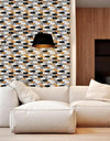 3D Wall Sticker Self-adhesive Faux Stone Wall Panel Peel and Stick Tile Backsplash for Kitchen Bathroom Waterproof Tile Sticker