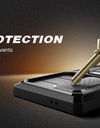 for Samsung Galaxy S23 Ultra S24 Case with Kickstand Slide Camera Cover Screen Protector Military Grade Shockproof 6.8"