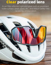 Bicycle Glasses UV400 Photochromic / Polarized Bike Eyewear Sunglasses 3 Lens Outdoor MTB Road Cycling Goggles Glasses