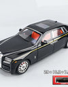 1:18 Rolls Royce Phantom Alloy Diecast Model Car Metal Large Games For Mother Birthday Gifts  Boy Collection Hobby