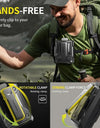 Dual Layer Rugged Protective Cover with Rotatable Belt Clip Screen Hinge Protection Case for Samsung Galaxy Z Flip 5