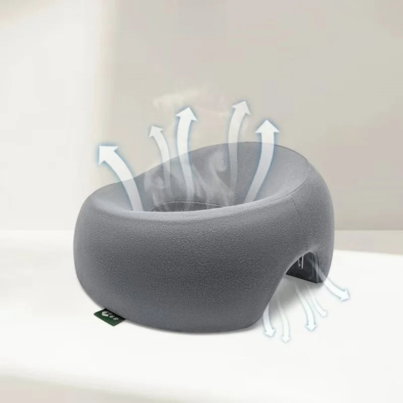 Face Down Sleeping Pillows Ergonomics Memory Foam Head Pillow Portable Travel Pillow Office Prone Cushion Breathable