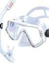 Dry Snorkel Set Diving Mask For Adults Tempered Glass Professional Panoramic Snorkeling Gear Swimming Training Snorkel Kit