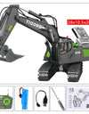 11CH RC Excavator 1:20 Remote Control Truck 2.4G RC Crawler Engineering Vehicle Excavator Truck Radio Control Toys Gifts