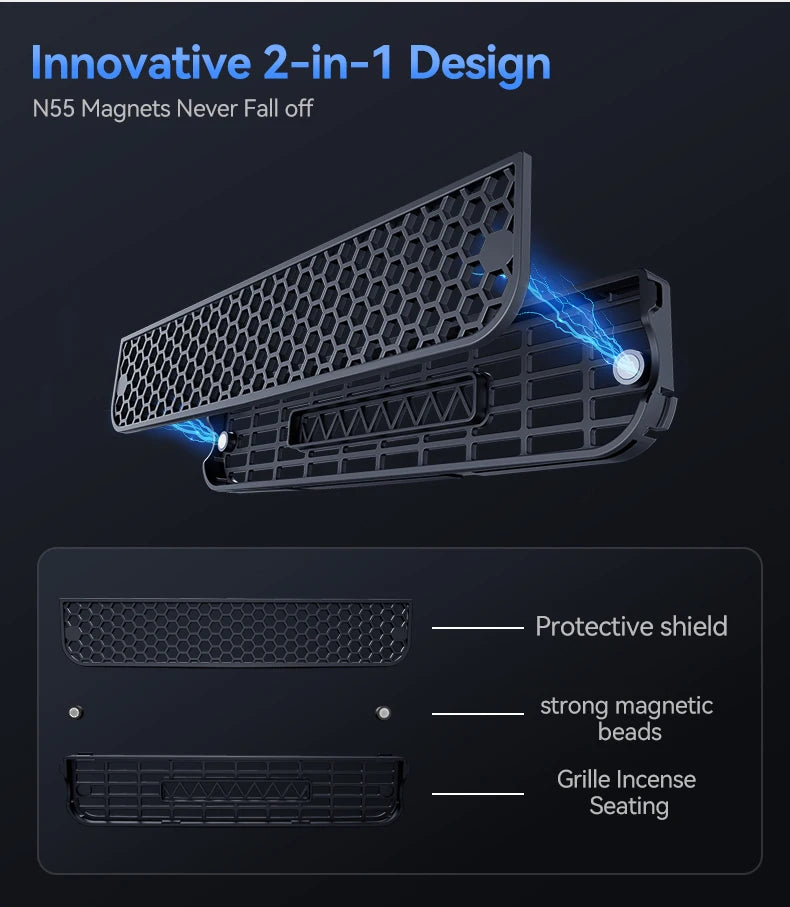 3 in 1 Rear Air Vent Docking Station with 120W Fast Charging for Tesla Model YL 2026