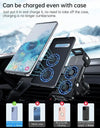Dual Coil Fold Screen Car Wireless Charger For Samsung Galaxy Z 4 3 Fold Flip iPhone 15 14 Fast Phone Charging Vent Mount Holder