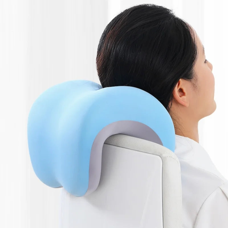 Ergonomic Nap Pillow Memory Foam Throw Pillow Chair Back Heightened Cushion Neck Support Face Down Sleeping Pillows