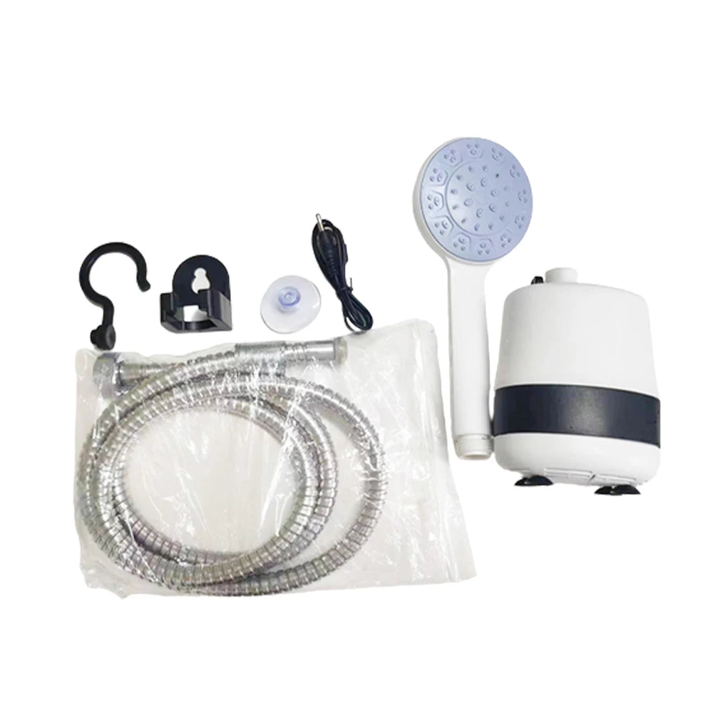 Rechargeable Handheld Electric Camping Shower Set