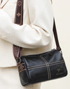 Lichee Pattern Genuine Leather Crossbody Bag For Women Luxury Handbag High Quality Shoulder bags Ladies Messenger Bag