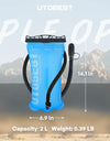 1.5L/2L/3L Water Bladder Hydration Pack Reservoir TPU Water Storage Bag for Camping Cycling Running Hiking
