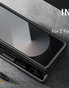Strong Magnetic Case for Samsung Galaxy Z Fold 6 with MagSafe Built in Screen Protector Belt Clip Kickstand Function Phone Case