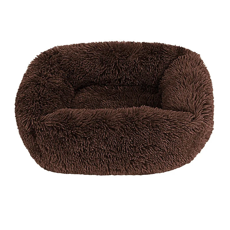 Plush Fluffy Pet Bed Sofa Cushion for Dogs and Cats