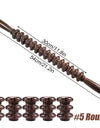Manual Massager Wooden Handheld Roller Trigger Point Massager Stick for Fascia,Cellulite,Muscle & Abdomen,Body Therapy Massager